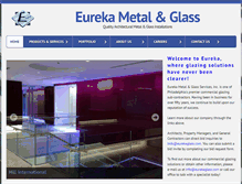 Tablet Screenshot of eurekaglass.com